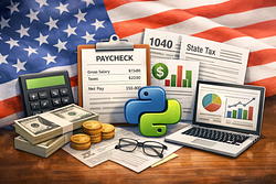 How to Calculate US Salary (Net Pay) Using Python